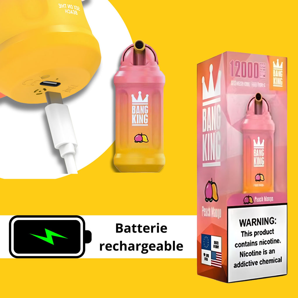 Puff 12000 Peche Mangue