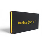 Rasoir homme Barber Cut coffret cadeau homme shavette coupe choux en acier inoxydable couleur Or et bois précieux kit barbe Avec Pack 5 doubles-lame rasoir professionnel