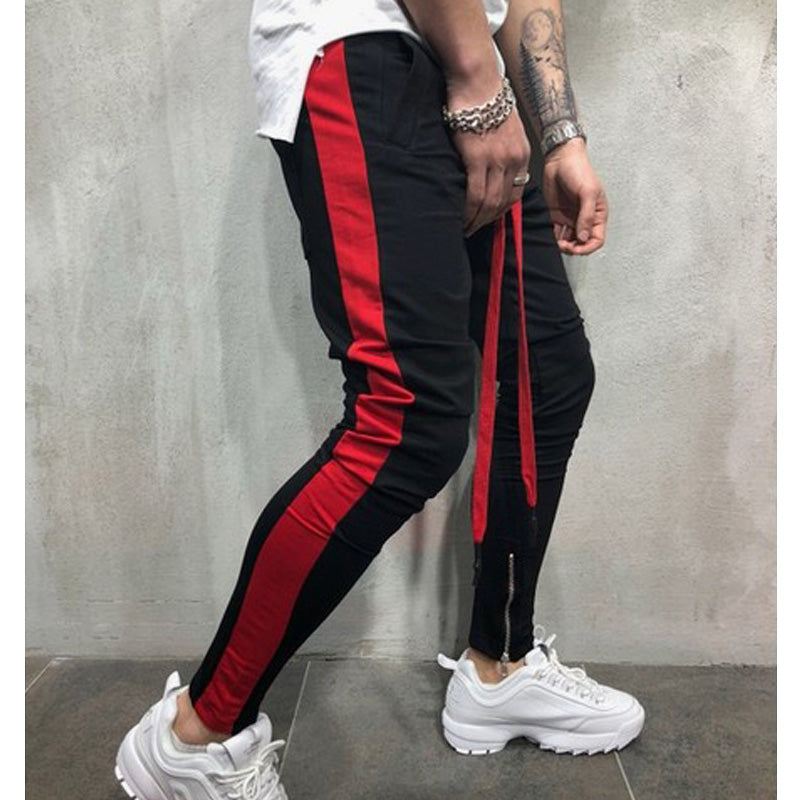 Pantalons Zipper classique