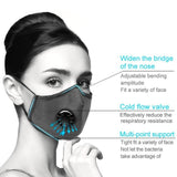 Masque Anti Pollution PM2.5 + filtres