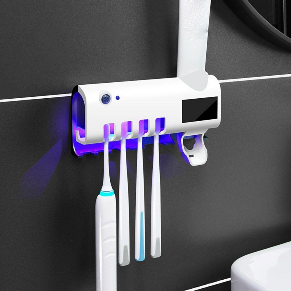 Stérilisateur UV brosses à dents distributeur