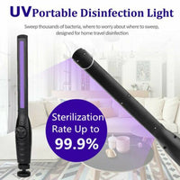 Lampe UV désinfection batterie rechargeable stérilisation